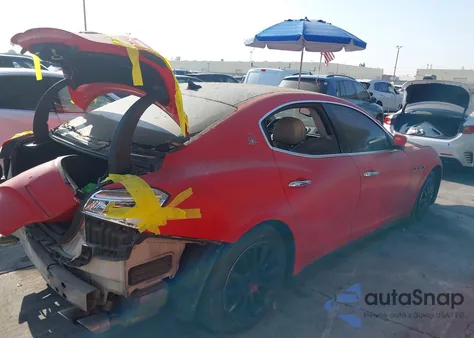 2014 Maserati Ghibli S Q4 z USA, uszkodzony, nr VIN ZAM57RTA8E1085421